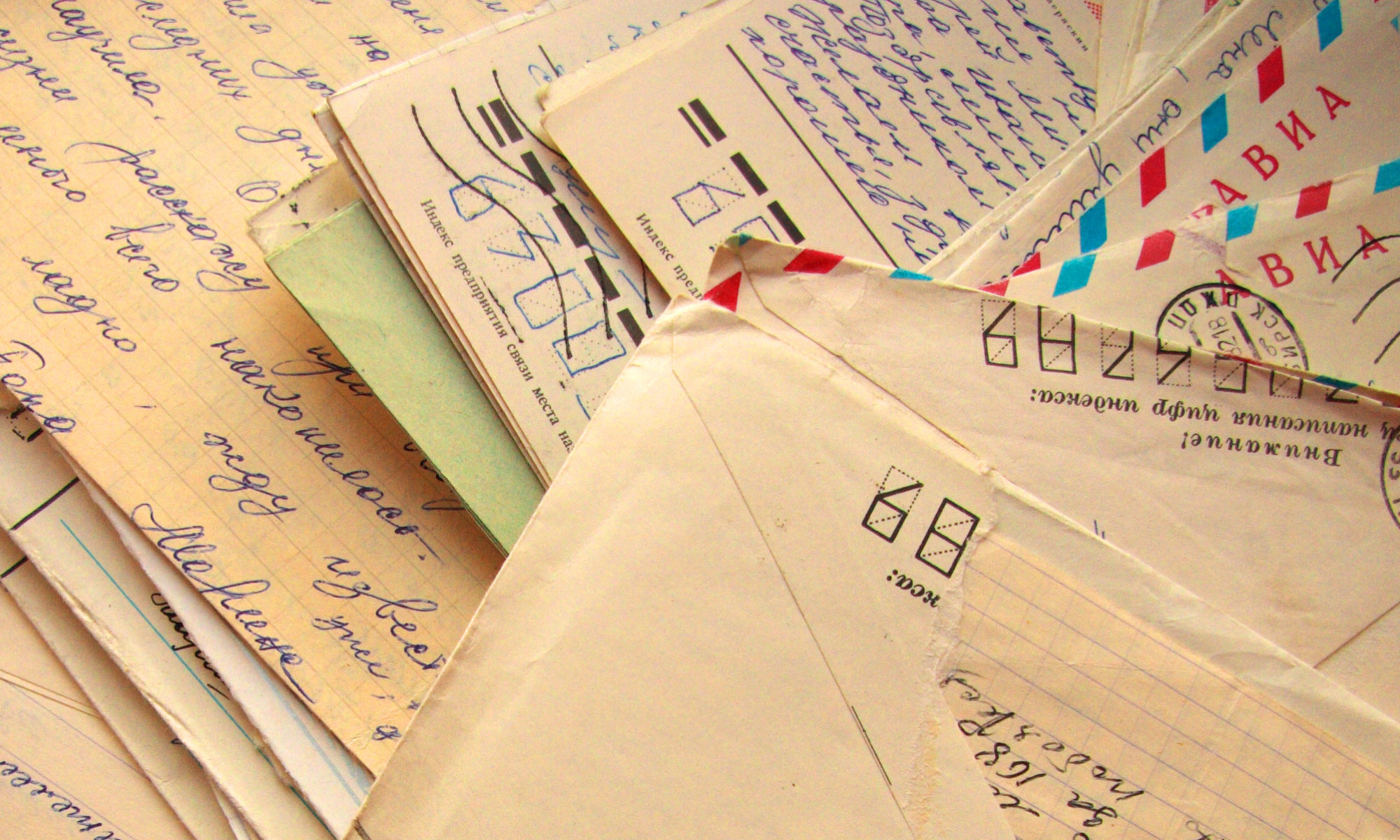 handwritten letters